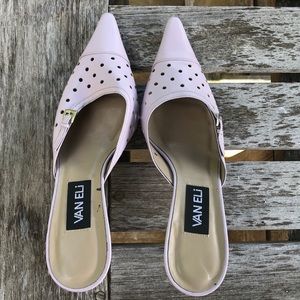 Van Eli Vero Cuoio Purple Pumps